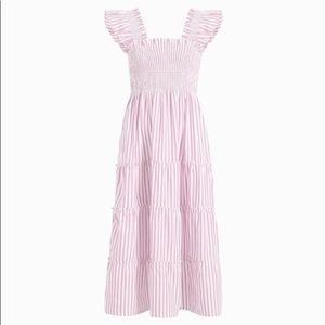 NWT Hill House Ellie Nap Dress- Bubblegum Stripe